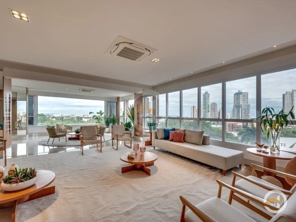 Apartamento 4 suítes, MOBILIADO E DECORADO Parque Vaca Brava