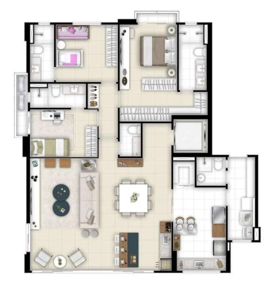 Apartamento a venda 3 suítes Setor Marista